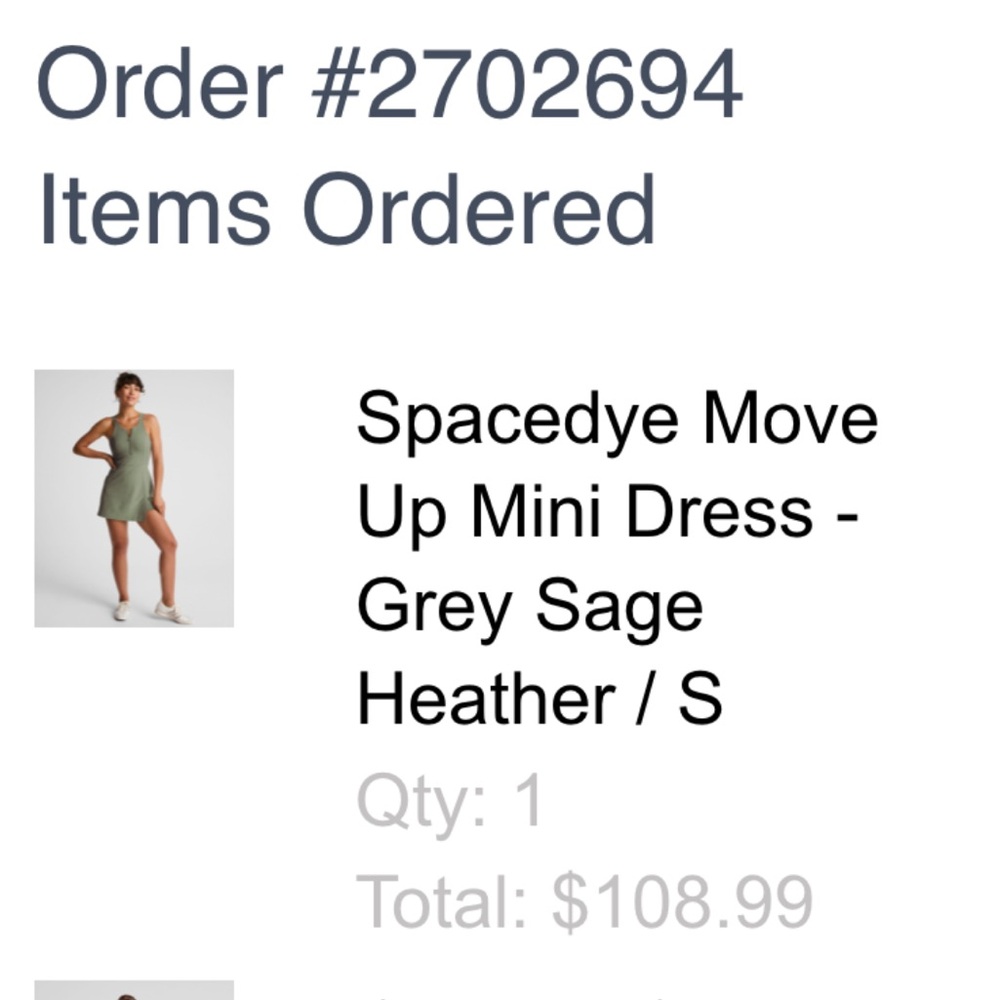Beyond Yoga - spacedye moveup mini dress grey sage - Picture 12 of 12